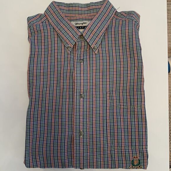 Wrangler Riata Men’s Short Sleeves Shirt. Size XXL - Picture 1 of 9